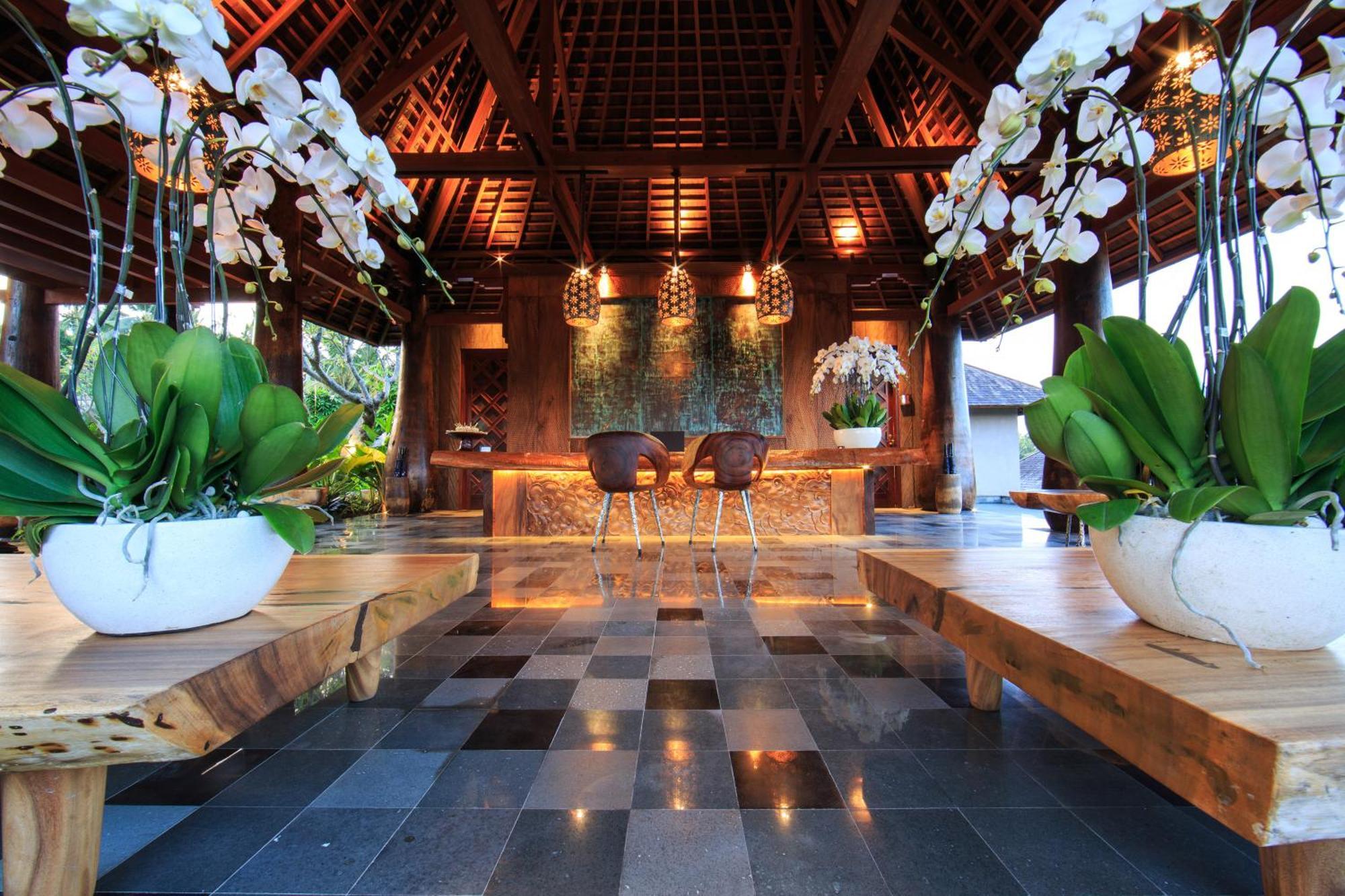 Tejaprana Bisma - Chse Certified Hotel Убуд Екстериор снимка The lobby of the resort